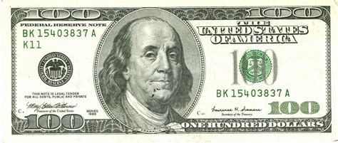 hundred dollar bill photo